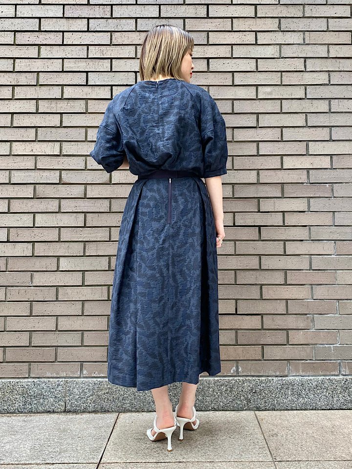 SHIPS for women_SHIPS Primary Navy Label (78185) スタイリング詳細