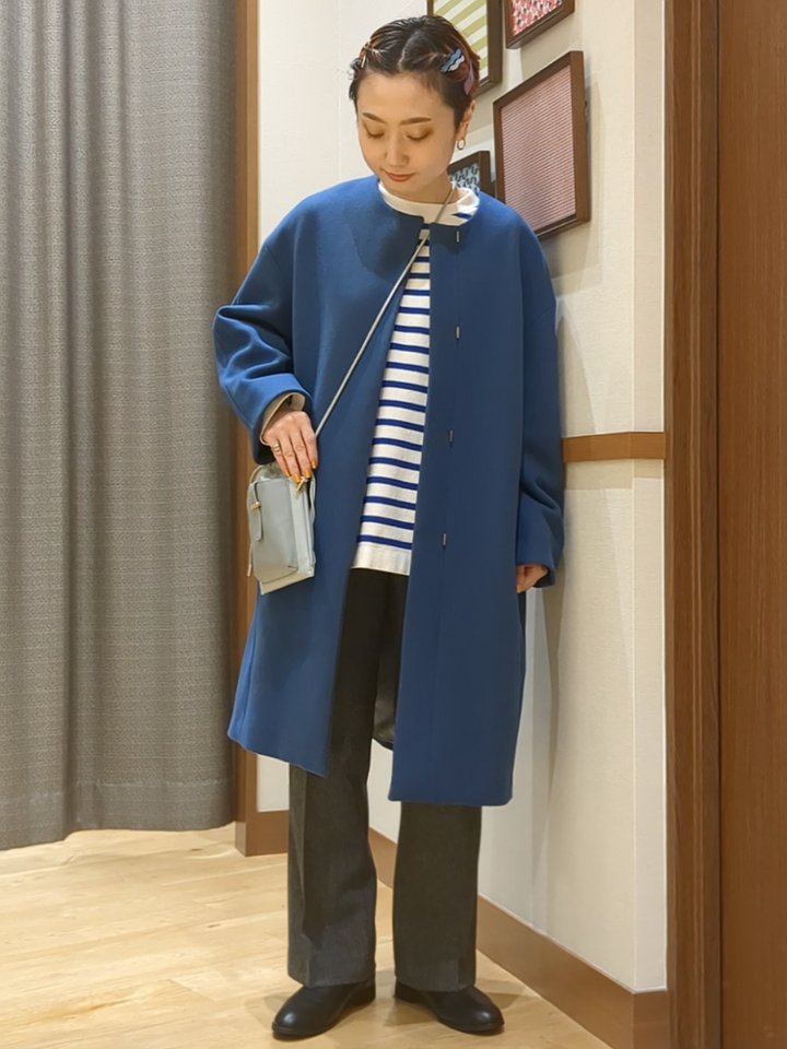 SHIPS for women_SHIPS Primary Navy Label (72954) スタイリング詳細