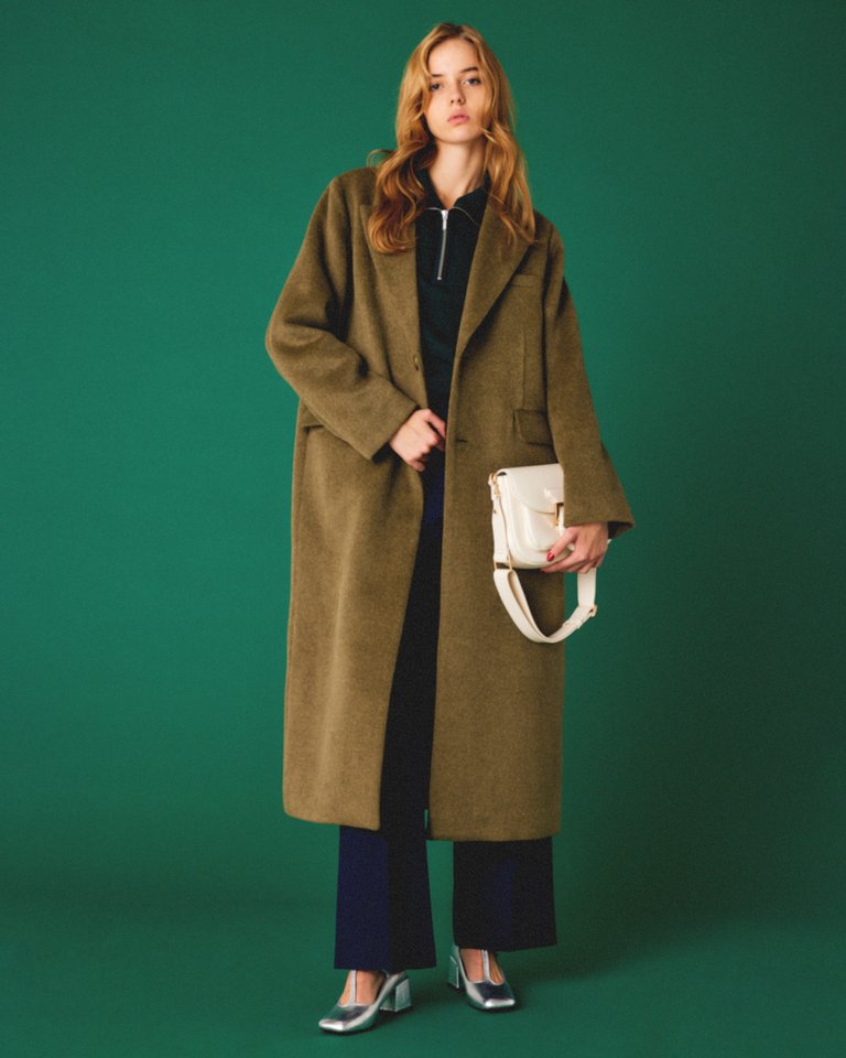 MOUSSY | CURVE SLEEVE ロングコート (コート ) |SHEL'TTER WEBSTORE