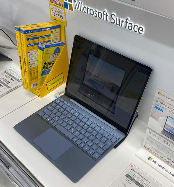 Surface Laptop Go アイス ブルー THH-00034 ［12.4型 /intel Core i5 