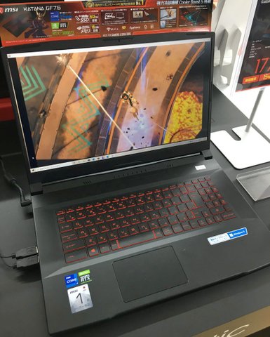 がございま MSI Katana-GF76-11UD-671JP ディーライズPayPayモール店