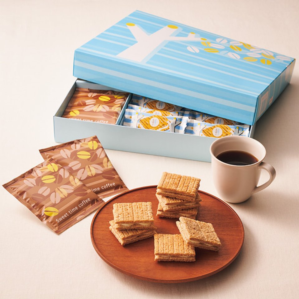 【２箱セット 】 シュガーバターサンドの木＆コーヒーセット 定価6480円