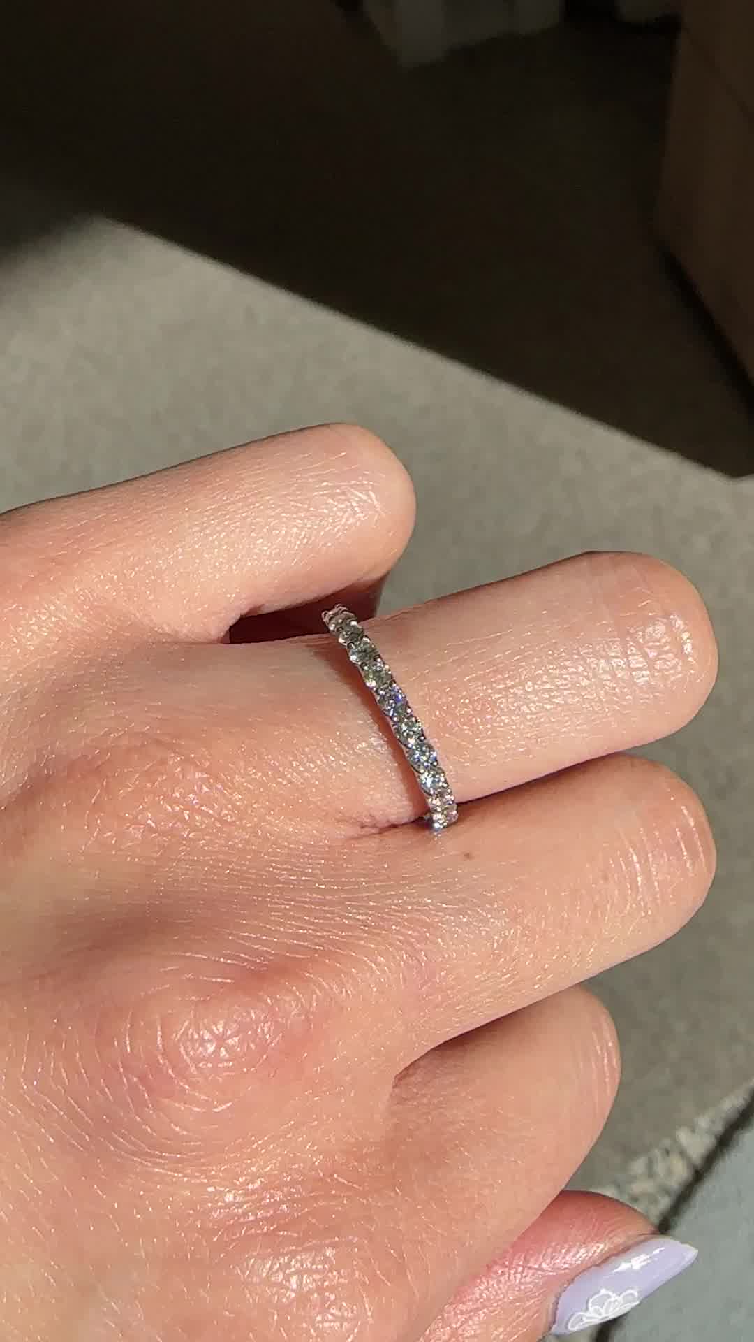 ダイヤモンドリングハーフエタニティ0.50ct（プラチナ） | ジュエリー 
