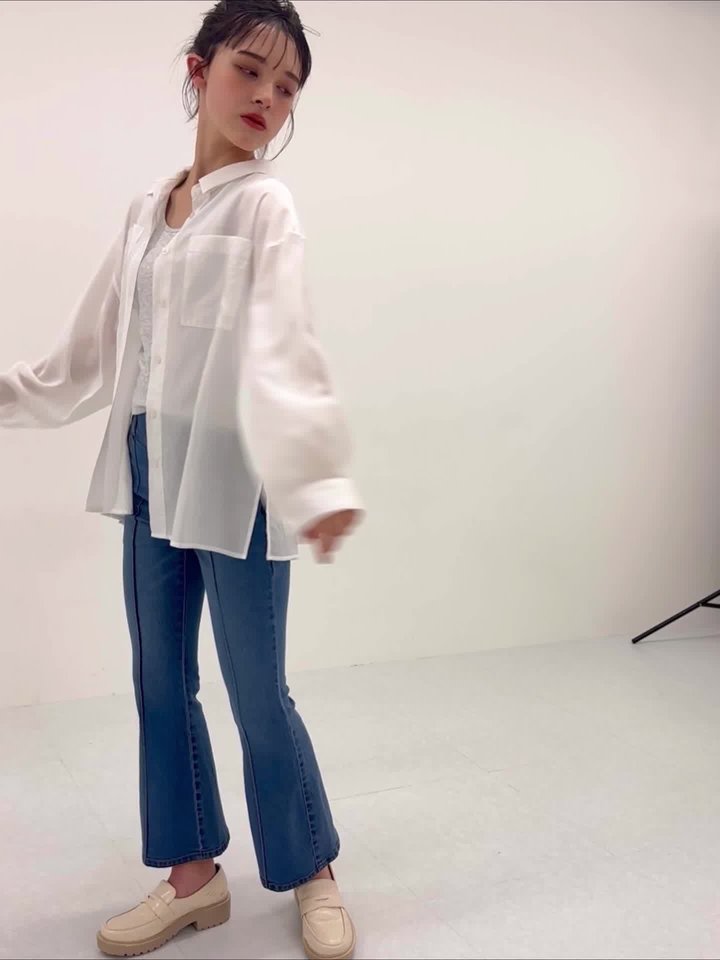 アナスイミニ　150　上下セット♡ 長袖シアーシャツ　タンクトップ　パンツ アナスイミニ 150 上下セット♡ 長袖シアーシャツ タンクトップ