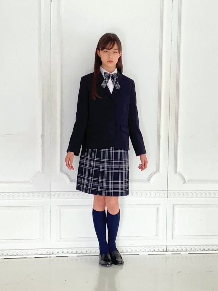 【卒服】ポンポネット　ブレザー・スカート　セット卒業式