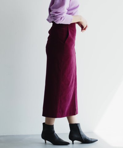 ROPÉ / 22AW/ポケット付きコーデュロイタイトスカート (スカート 