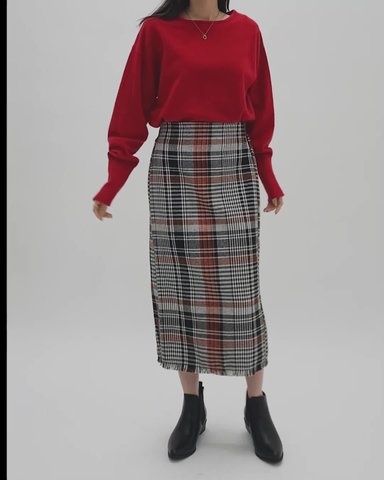 JAYRO / ツィードチェックナロースカート (スカート / スカート) 通販