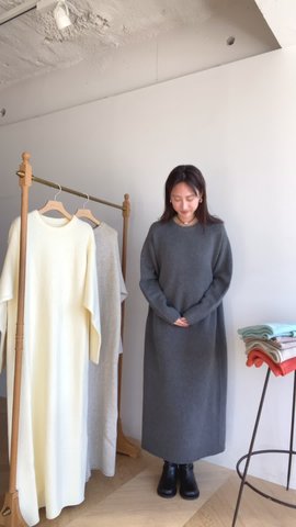 wool mixリラックスワンピース | SeaRoomlynn (シールーム・リン)