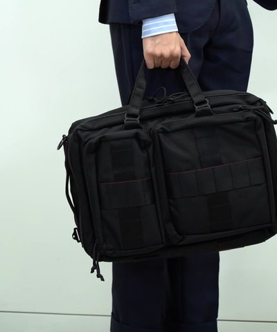 Briefing 3way bag blackメンズ