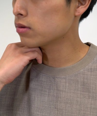 BEAMS HEART (BEAMS HEART) [8/8 New Price Reduction] Poly Melange T 