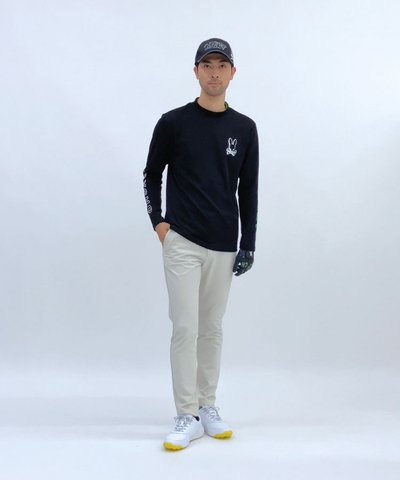 GOLF][EC限定]バニーロゴ モックネック ロングスリーブTシャツ｜Psycho