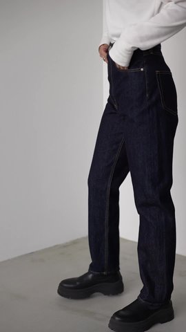 DRIP one wash denim|25inch|D/BLU|ストレート|バロックジャパン