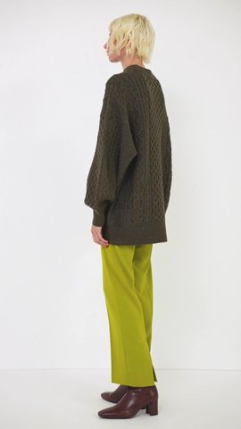 SLY | CABLE LOOSE MG トップス (ニット ) |SHEL'TTER WEBSTORE