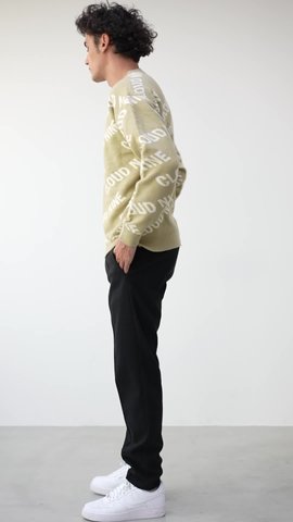 AZUL BY MOUSSY | CLOUD NINE KNIT PULLOVER (ニット ) |SHEL