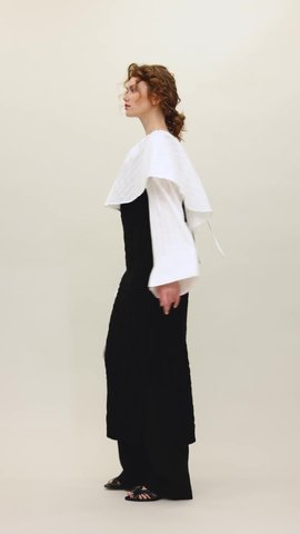 M_ | COTTON SLAB KNIT ドレス (ワンピース(ロング） ) |SHEL'TTER