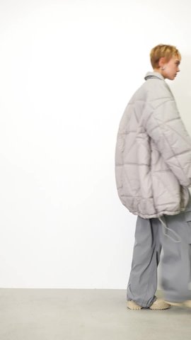 SLY | 【THROW】REVERSIBLE PUFFER COACH ジャケット (ジャケット