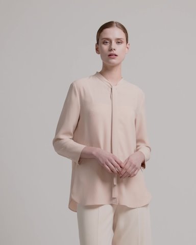 Prime GGT Tie Blouse | WOMEN（レディース）｜Theory 公式通販サイト